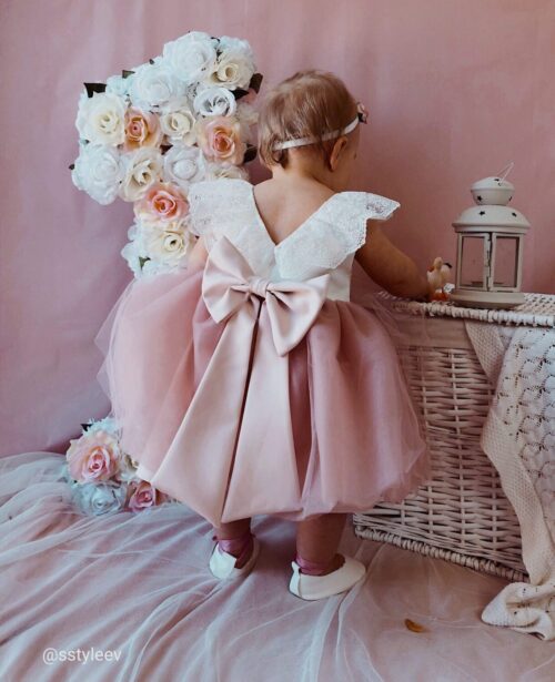 Sukienka Princessa (na krótki i długi rękaw)