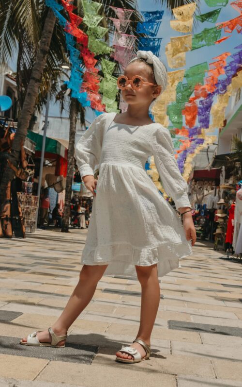 Sukienka Dziecięca Lilia w 4 kolorach