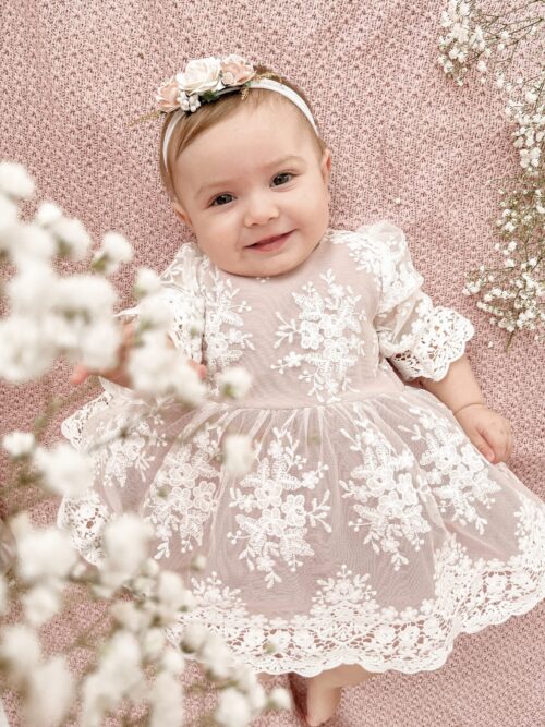 Alternative view of Sukienka Bella Koronkowa nowa wersja w 2 kolorach 62-104