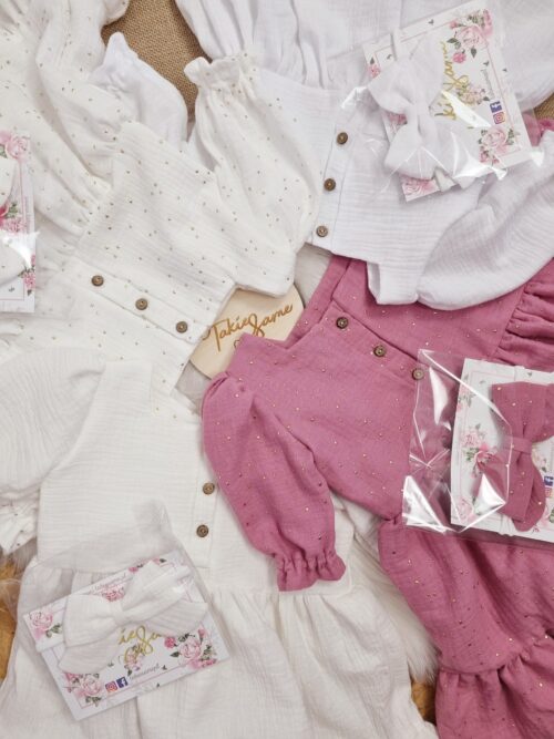 Zestaw sukienek Mama&Córka Muślin w 4 kolorach