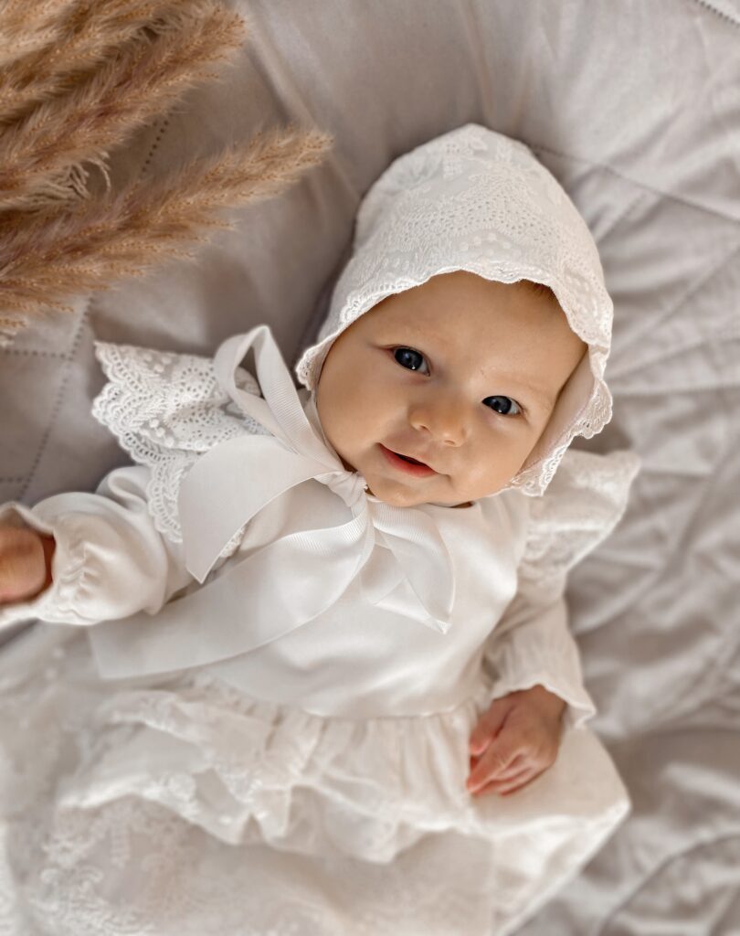 Czapka Noemi/Mirela/Koronkowa