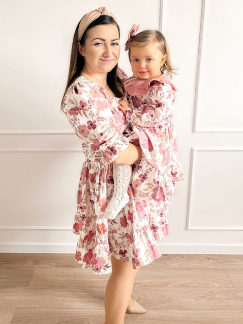 Alternative view of Zestaw sukienek Mama&Córka Kwiatowe Ukojenie