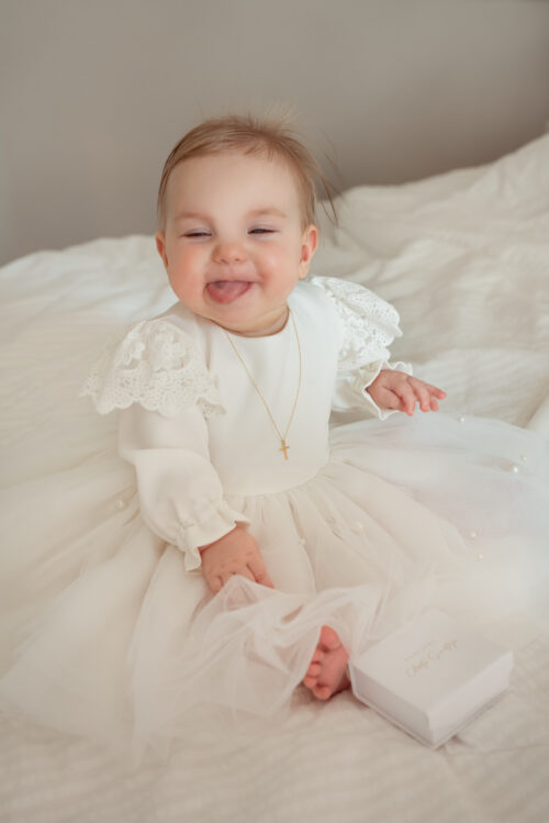 Sukienka Perełka (na krótki i długi rękaw)