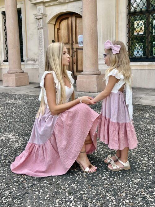 Zestaw sukienek Mama&Córka Trio