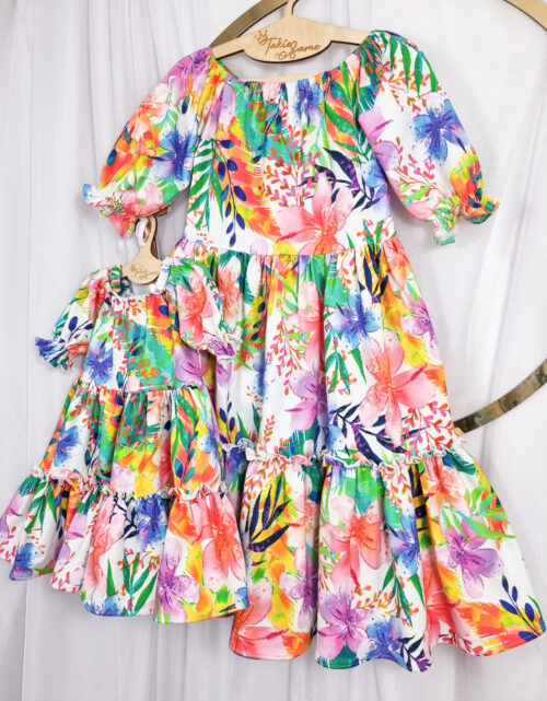 Alternative view of Zestaw sukienek Mama&Córka Hiszpanka