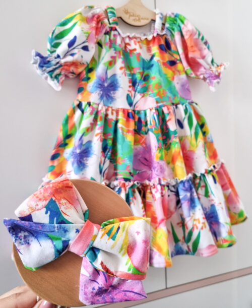 Alternative view of Sukienka Hiszpanka 62-128