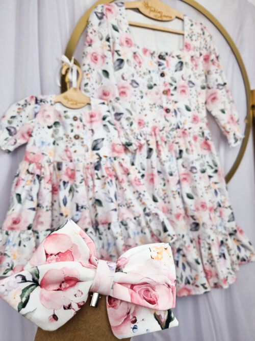 Alternative view of Zestaw sukienek Mama&Córka Flowers