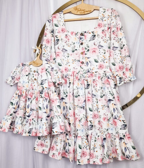 Zestaw sukienek Mama&Córka Flowers