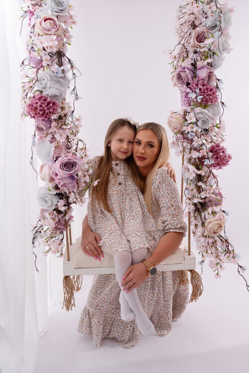 Zestaw sukienek Mama&Córka Flores